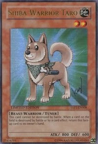 Shiba-Warrior Taro [YAP1-EN008] Ultra Rare | Exor Games Dartmouth