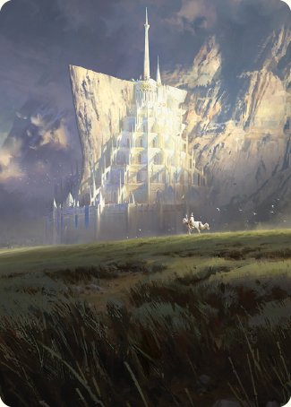 Minas Tirith Art Card [The Lord of the Rings: Tales of Middle-earth Art Series] | Exor Games Dartmouth