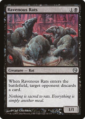 Ravenous Rats [Duels of the Planeswalkers] | Exor Games Dartmouth