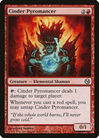 Cinder Pyromancer [Duels of the Planeswalkers] | Exor Games Dartmouth