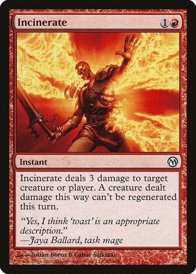 Incinerate [Duels of the Planeswalkers] | Exor Games Dartmouth