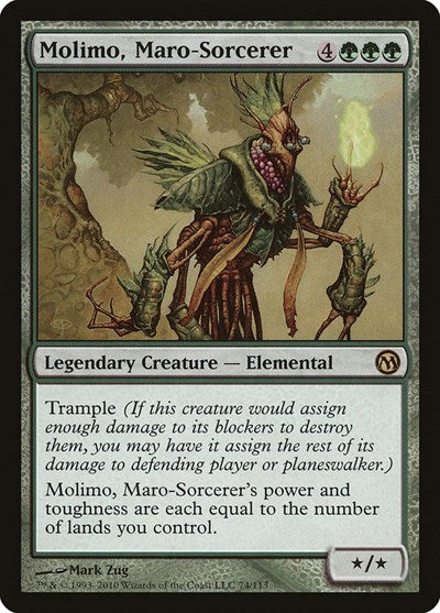 Molimo, Maro-Sorcerer [Duels of the Planeswalkers] | Exor Games Dartmouth