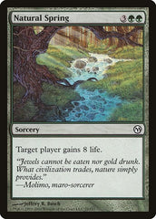 Natural Spring [Duels of the Planeswalkers] | Exor Games Dartmouth