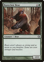 Runeclaw Bear [Duels of the Planeswalkers] | Exor Games Dartmouth