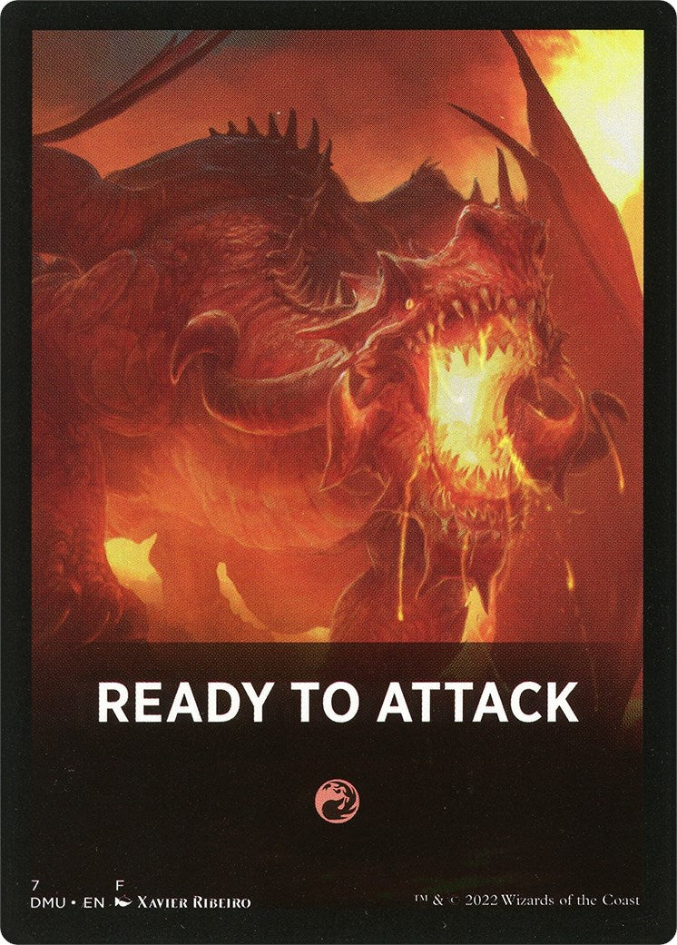 Ready to Attack Theme Card [Dominaria United Tokens] | Exor Games Dartmouth