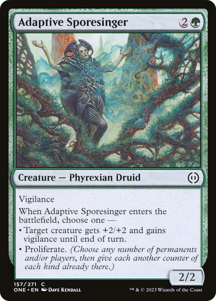 Adaptive Sporesinger [Phyrexia: All Will Be One] | Exor Games Dartmouth