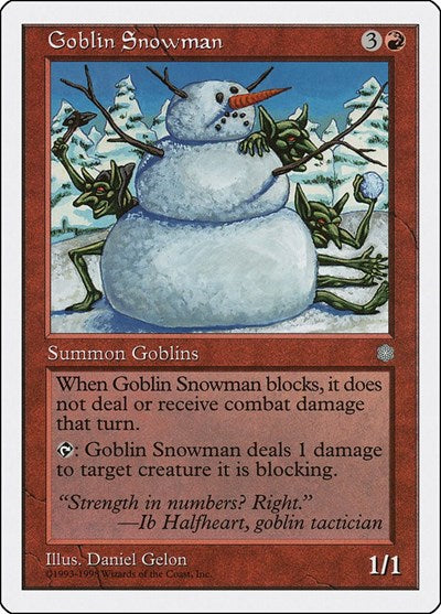 Goblin Snowman [Anthologies] | Exor Games Dartmouth