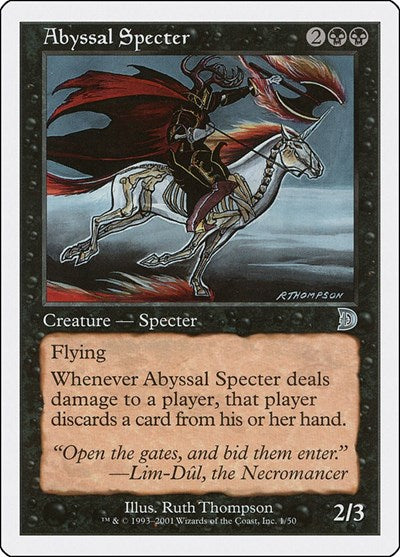 Abyssal Specter [Deckmasters] | Exor Games Dartmouth