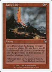 Lava Burst [Deckmasters] | Exor Games Dartmouth