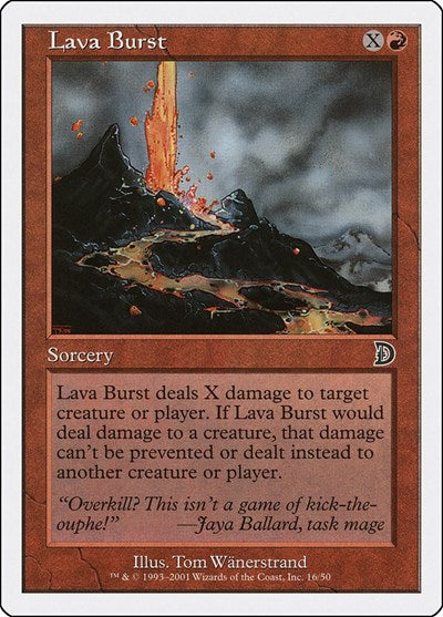 Lava Burst [Deckmasters] | Exor Games Dartmouth