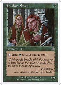 Fyndhorn Elves [Deckmasters] | Exor Games Dartmouth