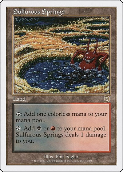 Sulfurous Springs [Deckmasters] | Exor Games Dartmouth