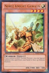 Noble Knight Gawayn [REDU-ENSP1] Ultra Rare | Exor Games Dartmouth