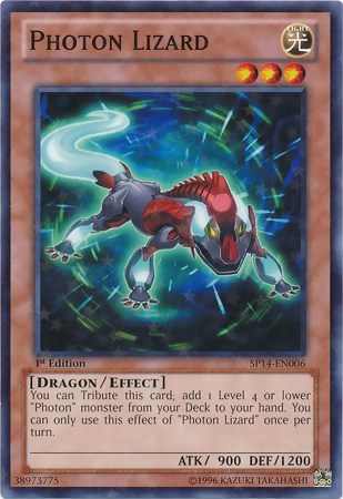 Photon Lizard [SP14-EN006] Starfoil Rare | Exor Games Dartmouth