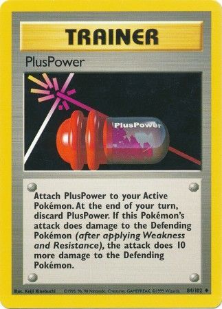 PlusPower (84/102) [Base Set Unlimited] | Exor Games Dartmouth