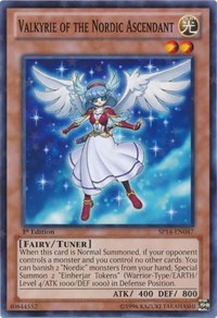 Valkyrie of the Nordic Ascendant [SP14-EN047] Starfoil Rare | Exor Games Dartmouth