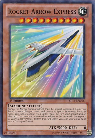 Rocket Arrow Express [SP14-EN015] Starfoil Rare | Exor Games Dartmouth