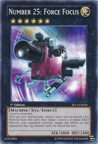 Number 25: Force Focus [SP14-EN026] Common | Exor Games Dartmouth