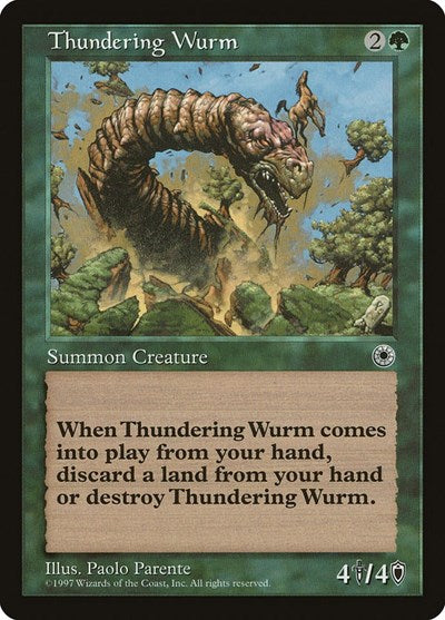 Thundering Wurm [Portal] | Exor Games Dartmouth