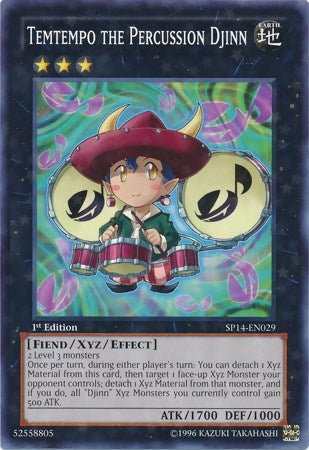 Temtempo the Percussion Djinn [SP14-EN029] Starfoil Rare | Exor Games Dartmouth