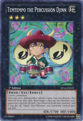 Temtempo the Percussion Djinn [SP14-EN029] Starfoil Rare | Exor Games Dartmouth