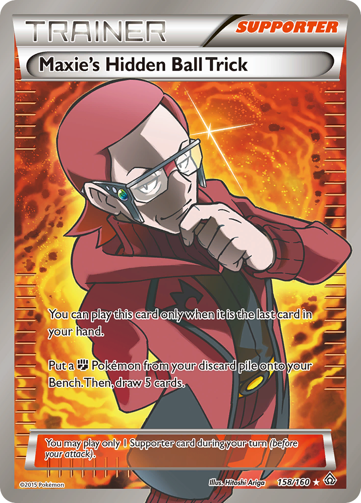 Maxie's Hidden Ball Trick (158/160) [XY: Primal Clash] | Exor Games Dartmouth