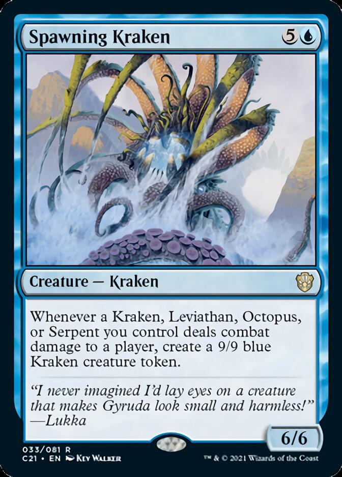 Spawning Kraken [Commander 2021] | Exor Games Dartmouth