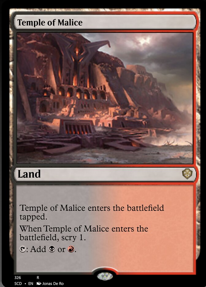 Temple of Malice [Starter Commander Decks] | Exor Games Dartmouth