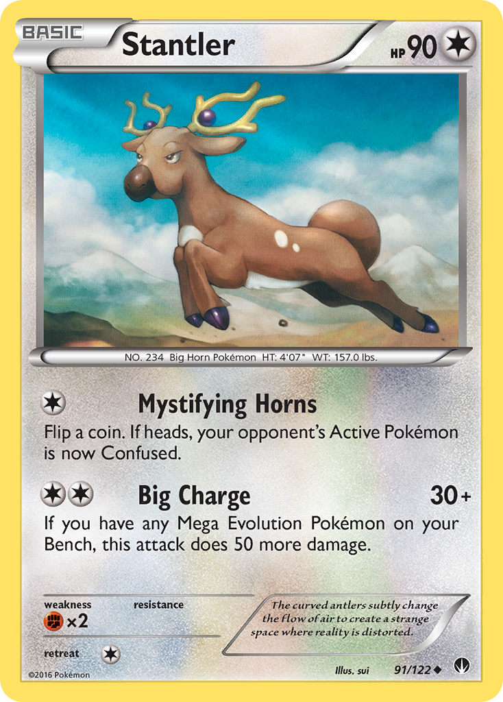 Stantler (91/122) [XY: BREAKpoint] | Exor Games Dartmouth