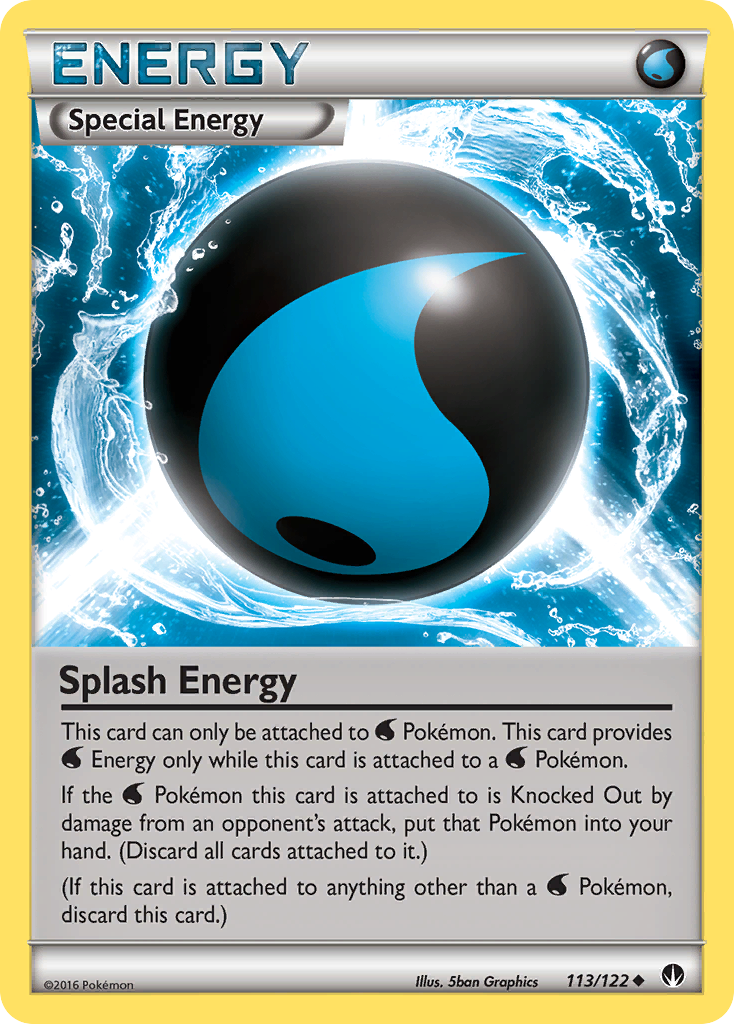 Splash Energy (113/122) [XY: BREAKpoint] | Exor Games Dartmouth