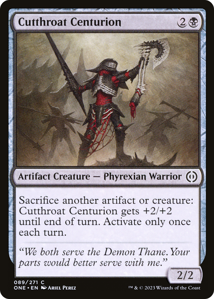 Cutthroat Centurion [Phyrexia: All Will Be One] | Exor Games Dartmouth