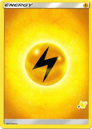 Lightning Energy (Pikachu Stamp #17) [Battle Academy 2020] | Exor Games Dartmouth