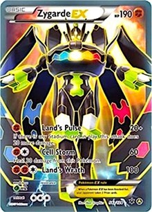 Zygarde EX (54a/124) (Alternate Art Promo) [XY: Fates Collide] | Exor Games Dartmouth