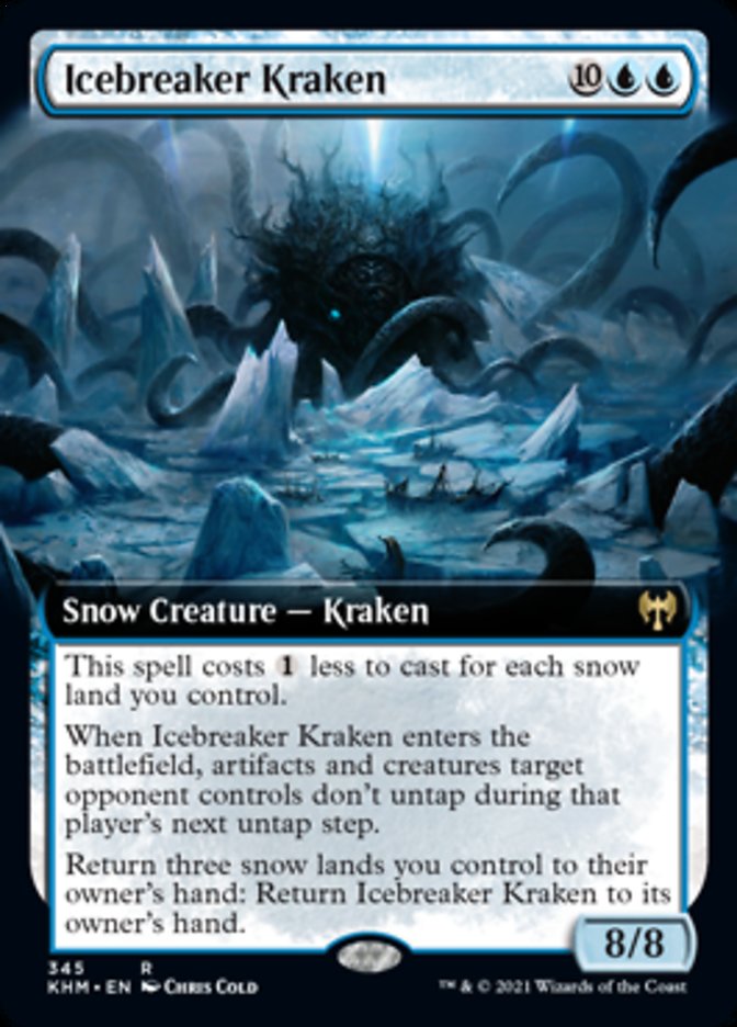 Icebreaker Kraken (Extended Art) [Kaldheim] | Exor Games Dartmouth