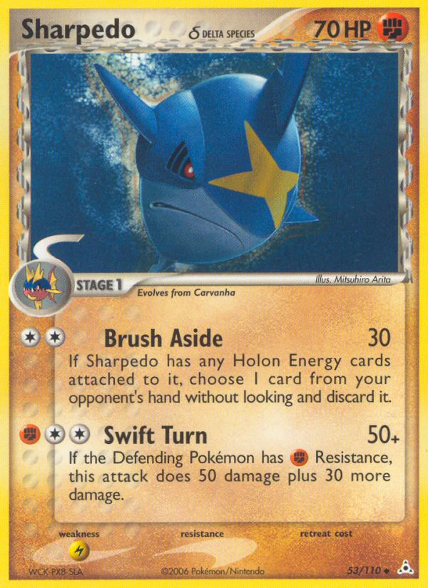 Sharpedo (53/110) (Delta Species) [EX: Holon Phantoms] | Exor Games Dartmouth