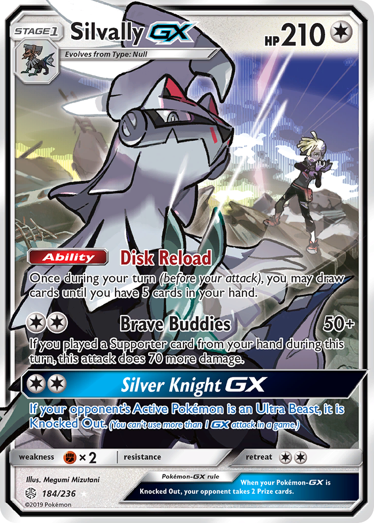 Silvally GX (184/236) [Sun & Moon: Cosmic Eclipse] | Exor Games Dartmouth