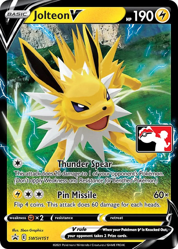 Jolteon V (SWSH151) [Prize Pack Series One] | Exor Games Dartmouth