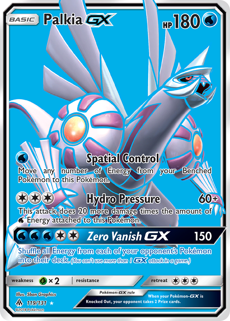 Palkia GX (119/131) [Sun & Moon: Forbidden Light] | Exor Games Dartmouth