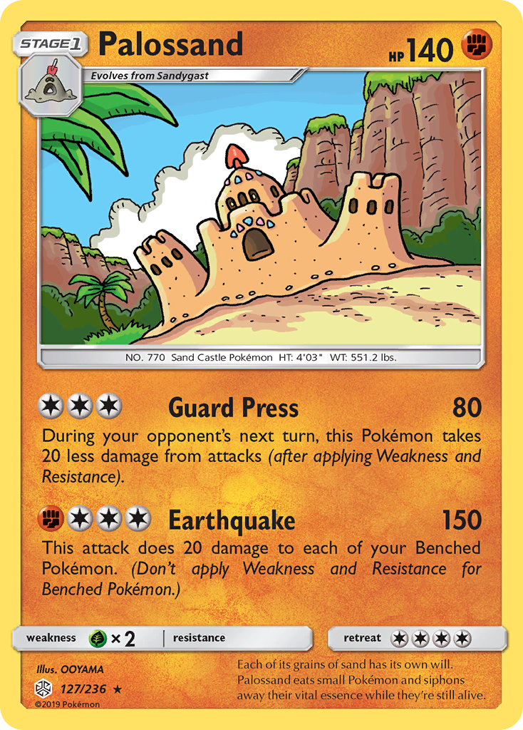 Palossand (127/236) [Sun & Moon: Cosmic Eclipse] | Exor Games Dartmouth