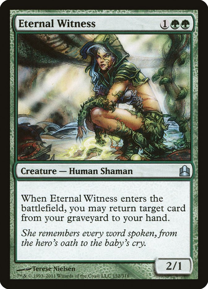 Eternal Witness [Commander 2011] | Exor Games Dartmouth