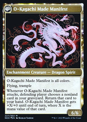 The Kami War // O-Kagachi Made Manifest [Kamigawa: Neon Dynasty Prerelease Promos] | Exor Games Dartmouth