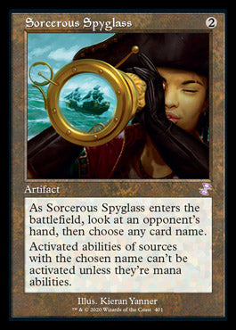 Sorcerous Spyglass (Timeshifted) [Time Spiral Remastered] | Exor Games Dartmouth