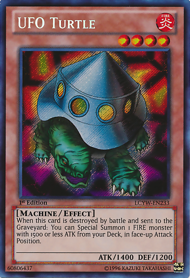 UFO Turtle [LCYW-EN233] Secret Rare | Exor Games Dartmouth