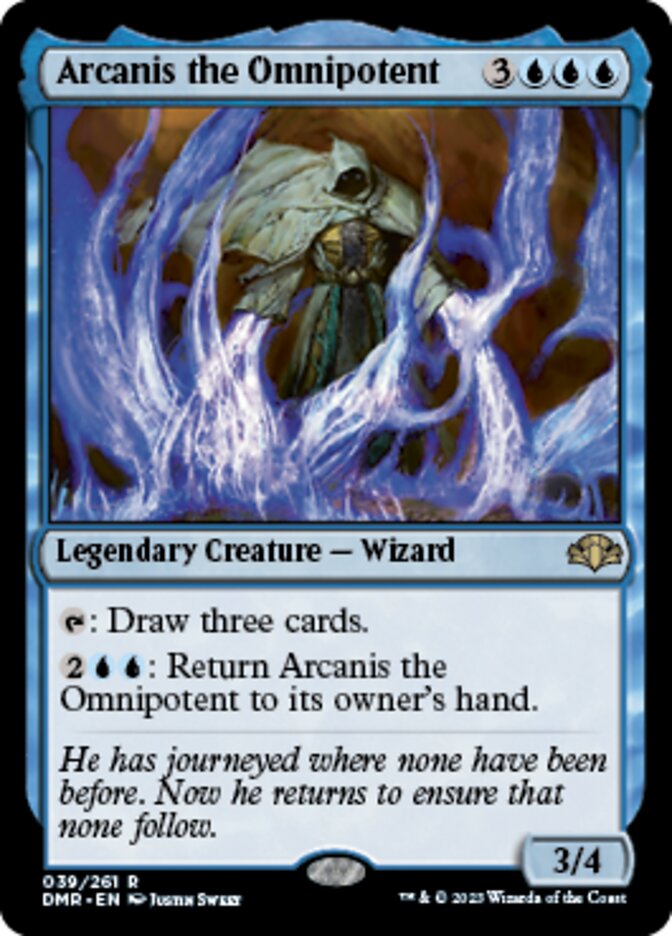 Arcanis the Omnipotent [Dominaria Remastered] | Exor Games Dartmouth