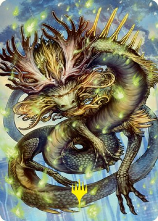 Kura, the Boundless Sky Art Card (Gold-Stamped Signature) [Kamigawa: Neon Dynasty Art Series] | Exor Games Dartmouth