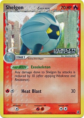 Shelgon (54/113) (Delta Species) (Stamped) [EX: Delta Species] | Exor Games Dartmouth