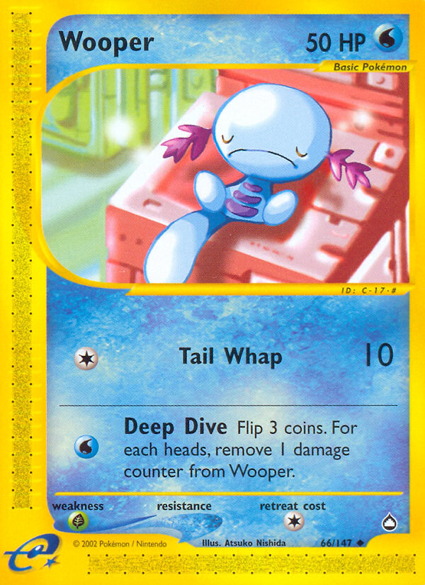 Wooper (66/147) [Aquapolis] | Exor Games Dartmouth