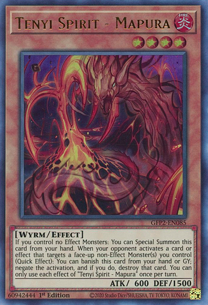 Tenyi Spirit - Mapura [GFP2-EN085] Ultra Rare | Exor Games Dartmouth