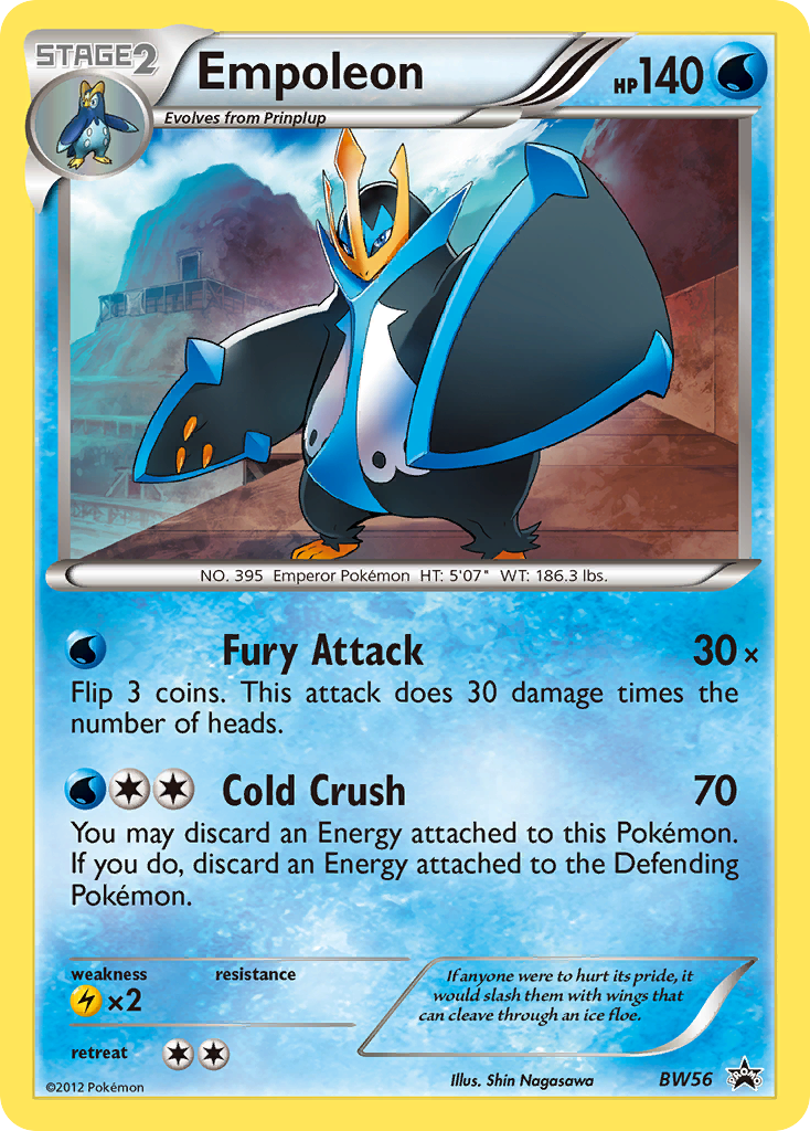 Empoleon (BW56) [Black & White: Black Star Promos] | Exor Games Dartmouth