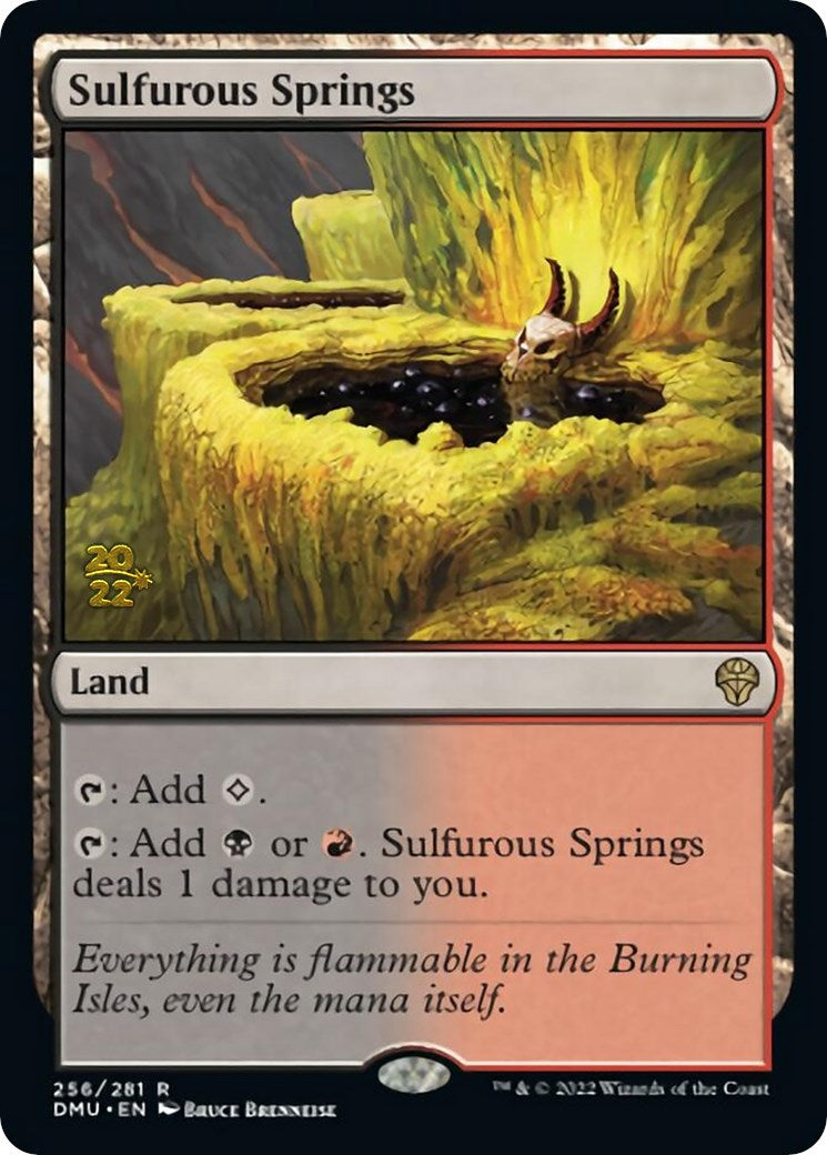 Sulfurous Springs [Dominaria United Prerelease Promos] | Exor Games Dartmouth